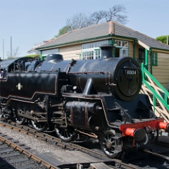 DSC1204  80104 running round at Swanage. : Swanage